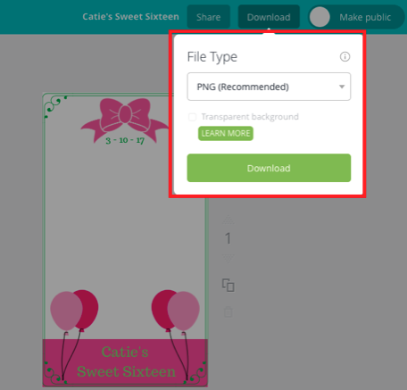Download Canva Custom Snapchat Filter Design