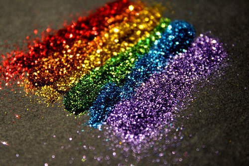 Pride Rainbow Glitter