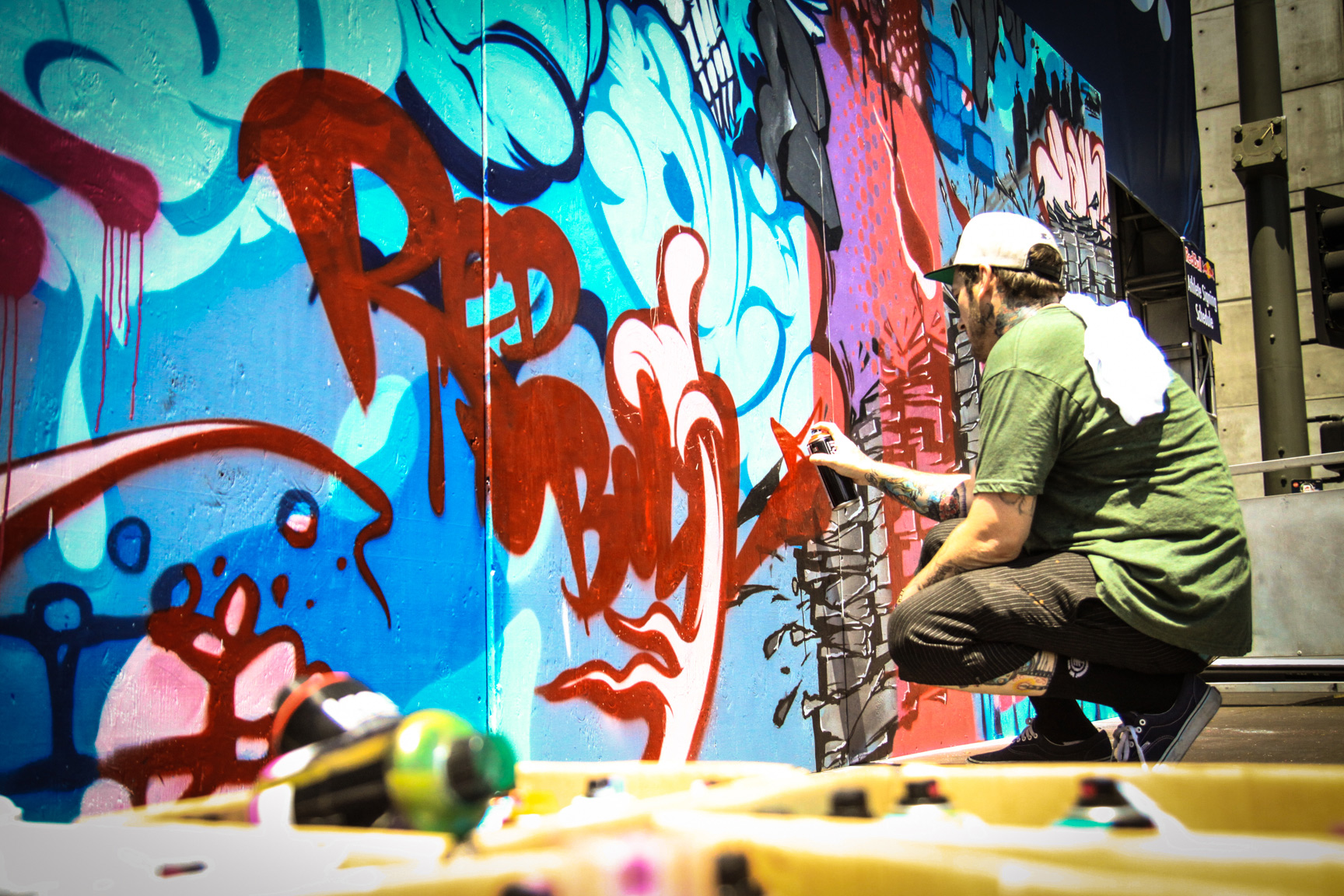 Graffiti and Live Mural Painting
