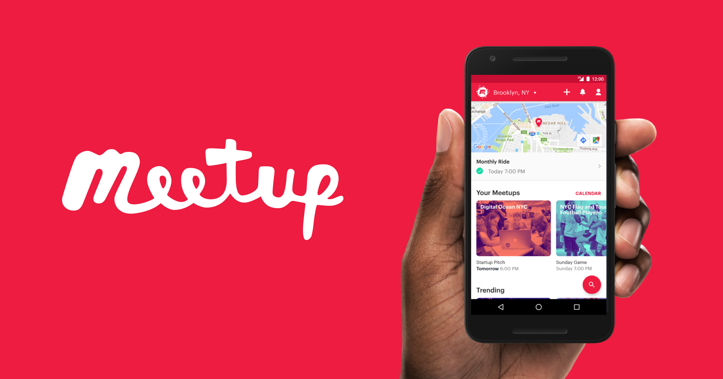 meetup - event discovery apps