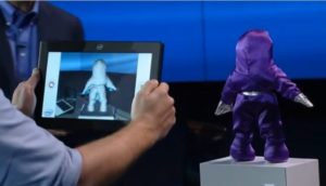 Intel RealSense 3D scanning object