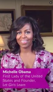 Snapchat Speaker Michelle Obama