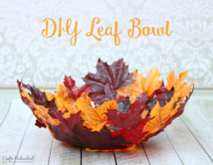 DIY Leaf Fall Bowl
