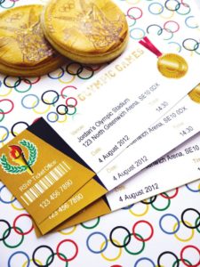 Olympic Games ticket invitations