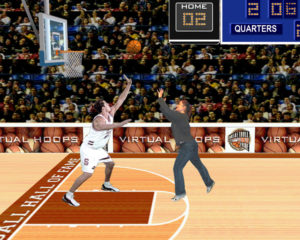 virtual basketball