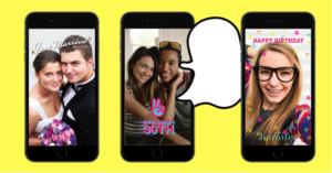 Customized Snapchat geofilter